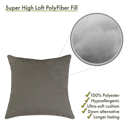 Majestic Home Goods Pillow 24x24 Wales Gray