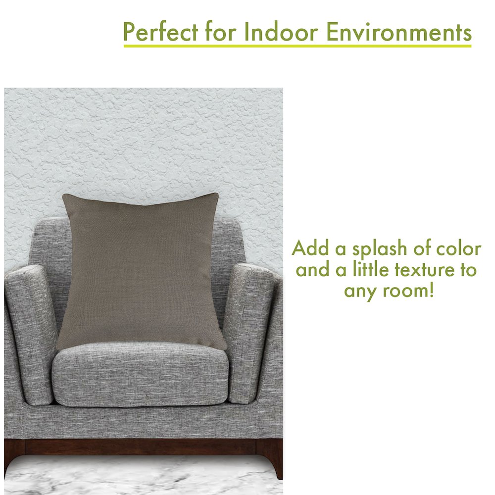 Majestic Home Goods Pillow 24x24 Wales Gray