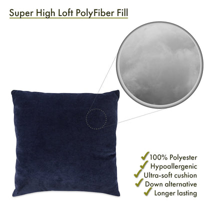 Majestic Home Goods Pillow 24x24 Villa Navy