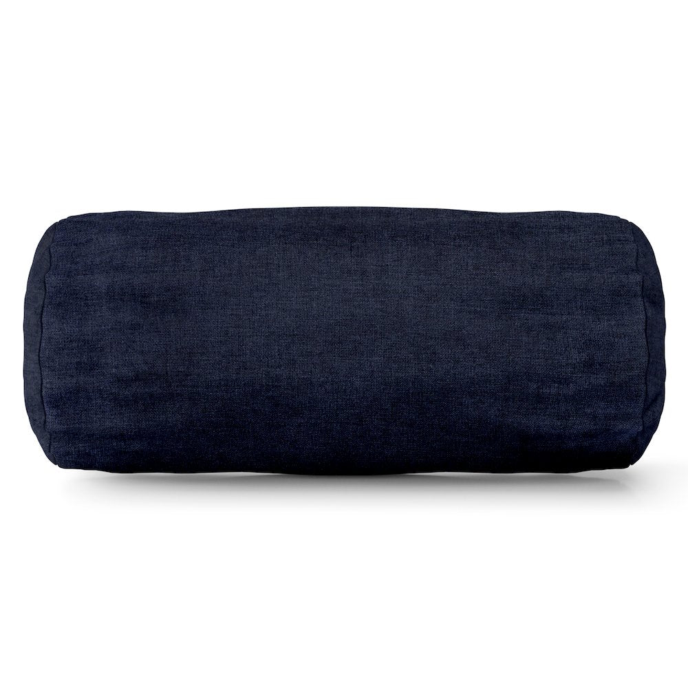 Majestic Home Goods Bolster Pillow Villa Navy