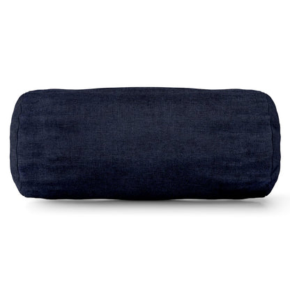 Majestic Home Goods Bolster Pillow Villa Navy