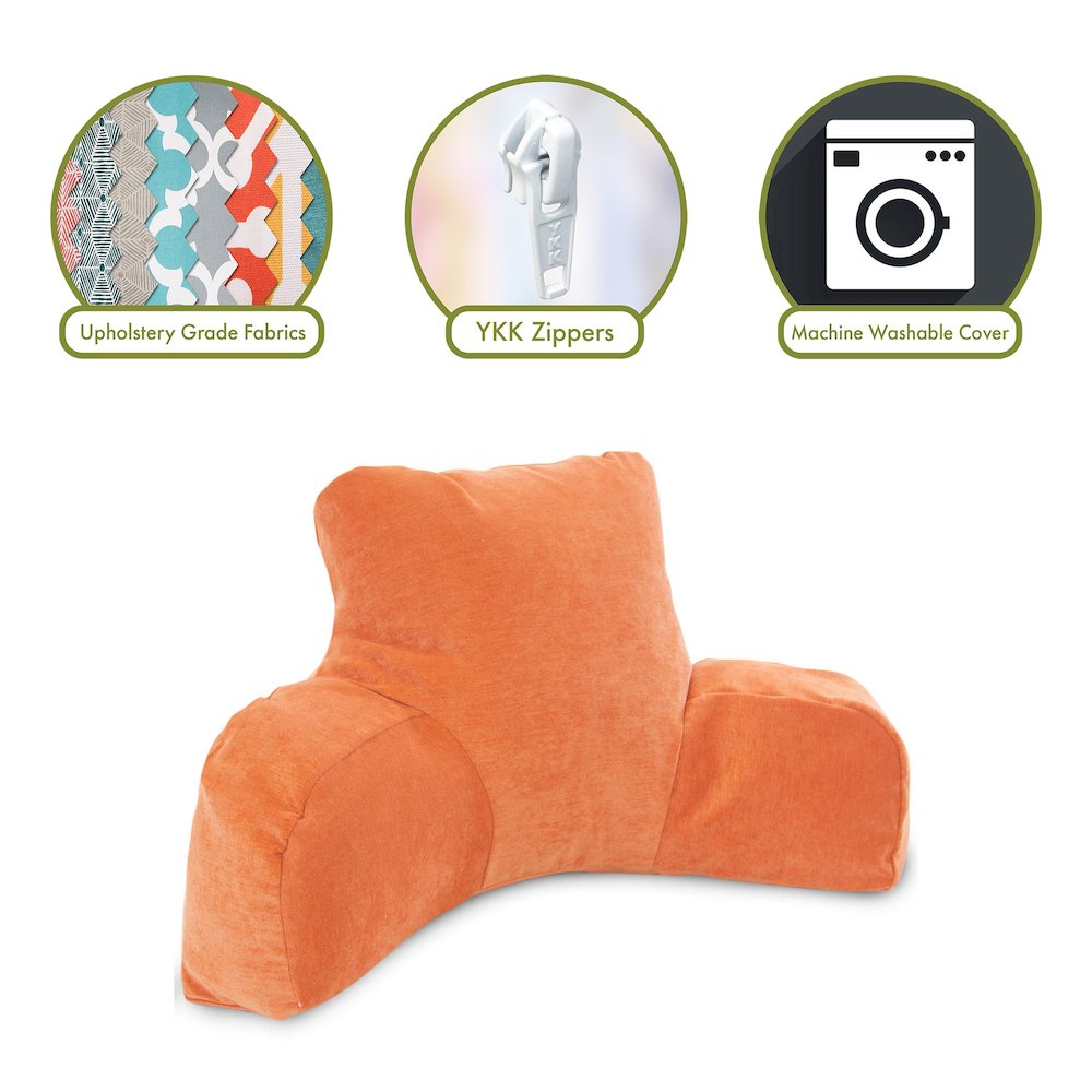 Majestic Home Goods Reading Pillow Villa Orange