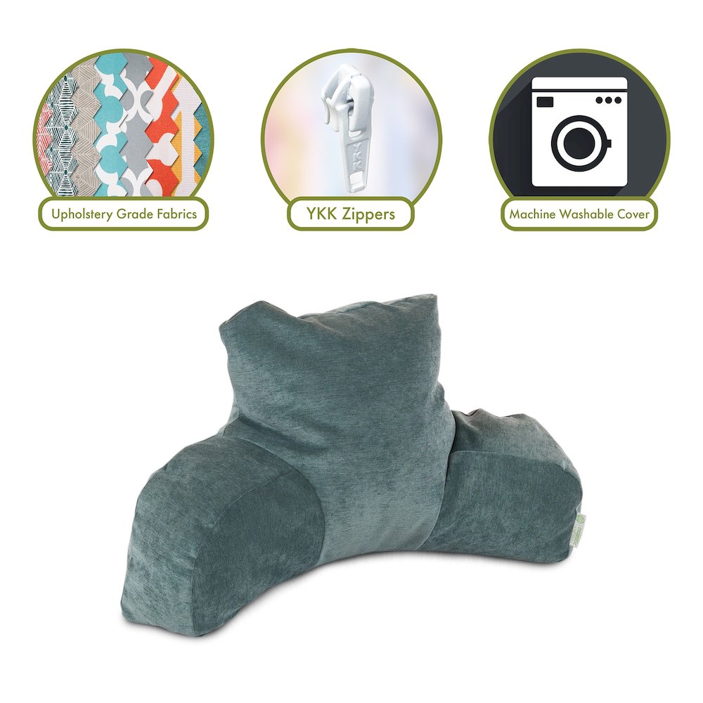Majestic Home Goods Reading Pillow Villa Azure