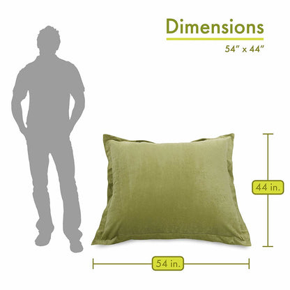 Majestic Home Goods Floor Pillow Villa Apple