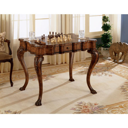 Bianchi Traditional Game Table, Medium Brown