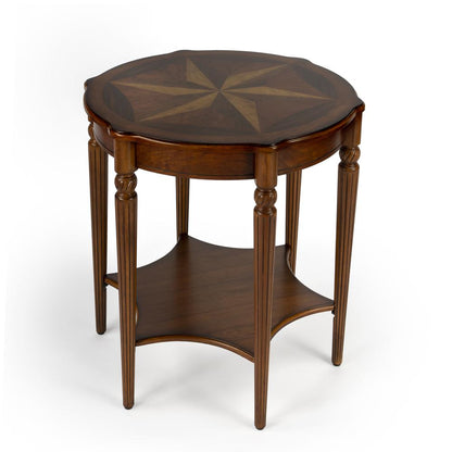 Bainbridge Side Table, Medium Brown