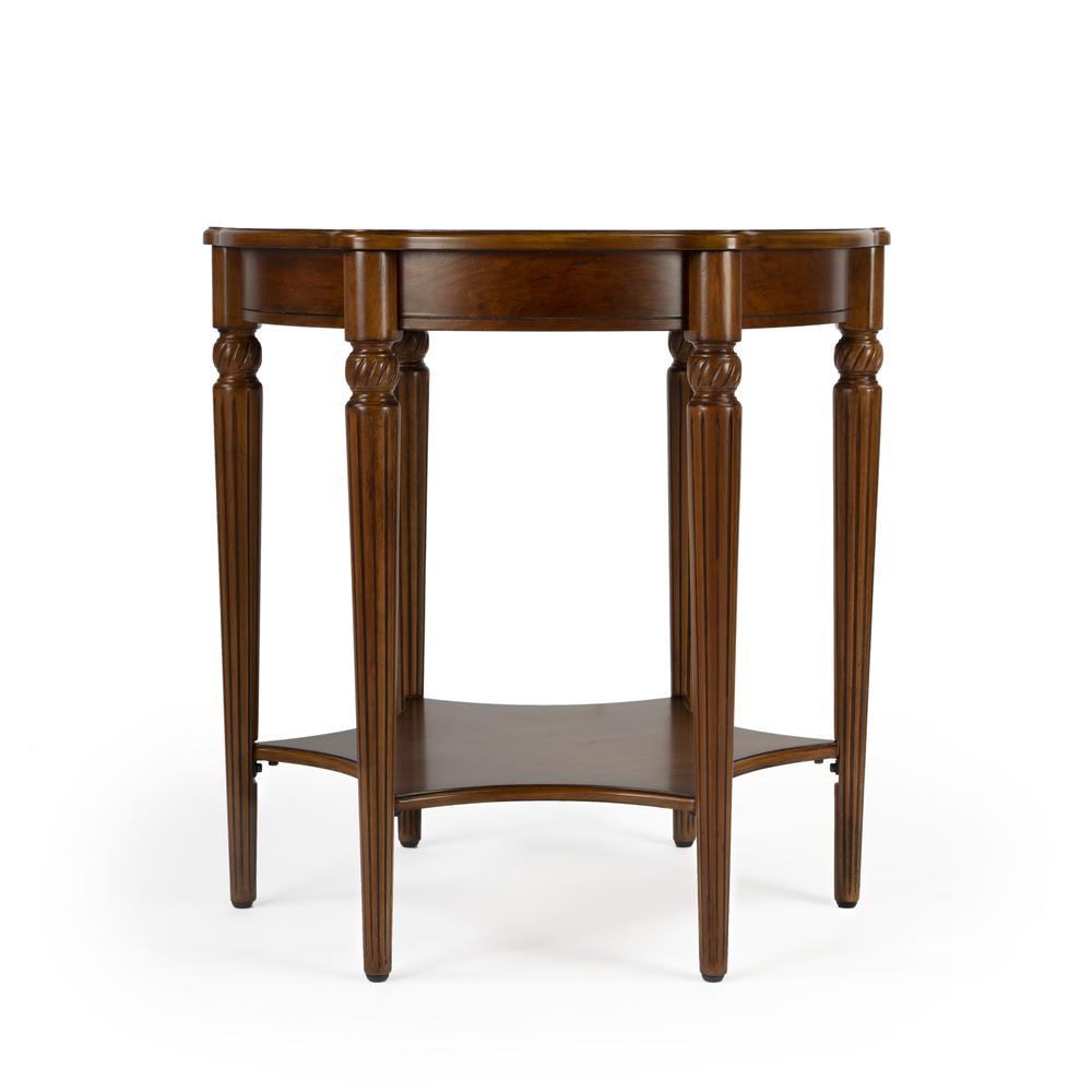 Bainbridge Side Table, Medium Brown