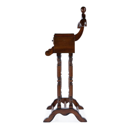 Petrov Clothing Valet Stand, Medium Brown