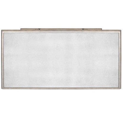 Laflin Mirrored Console Chest, Silver