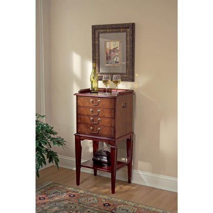 Hardwick 4-Drawer Chest, Dark Brown