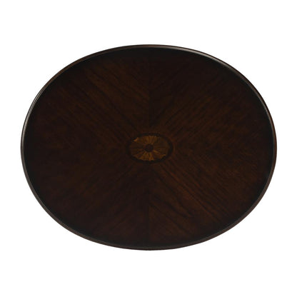 Arielle Side Table, Dark Brown