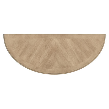 Hampton Demilune 36" Console Table, Beige