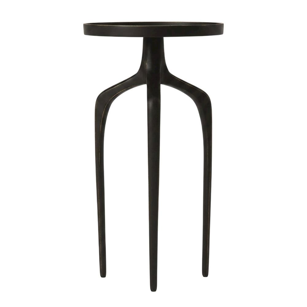 Round Modern Side Table Set of 3, Contemporary Accent Table for Living Room