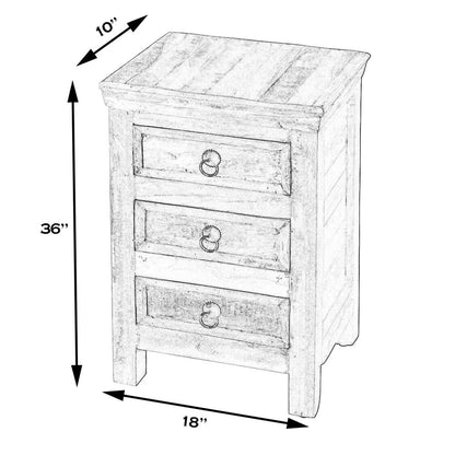 Arya Rustic Accent Chest, Assorted