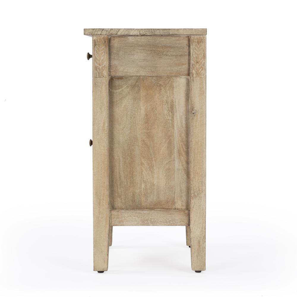 Switra 1 door 1 drawer End Table, Light Brown