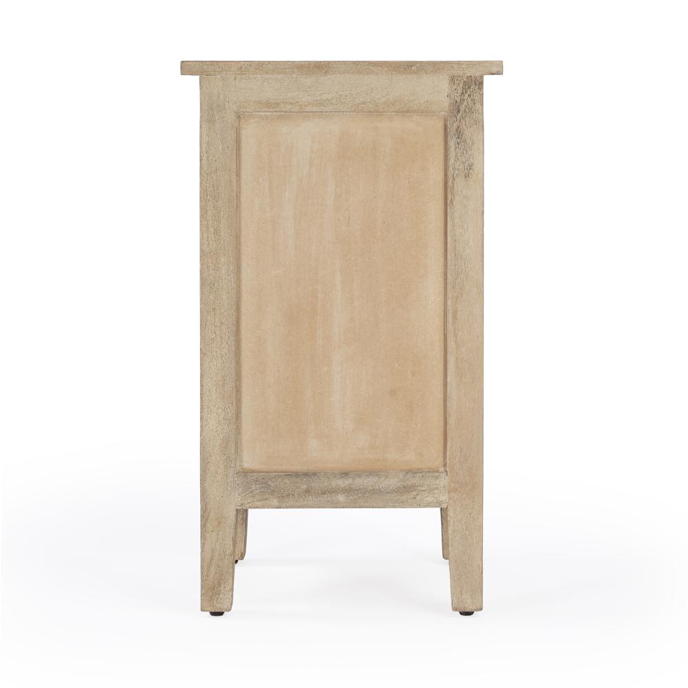 Switra 1 door 1 drawer End Table, Light Brown