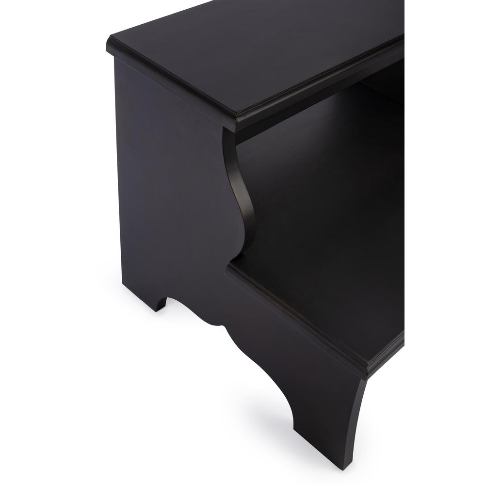 Melrose Brushed Sable Step Stool, Dark Brown