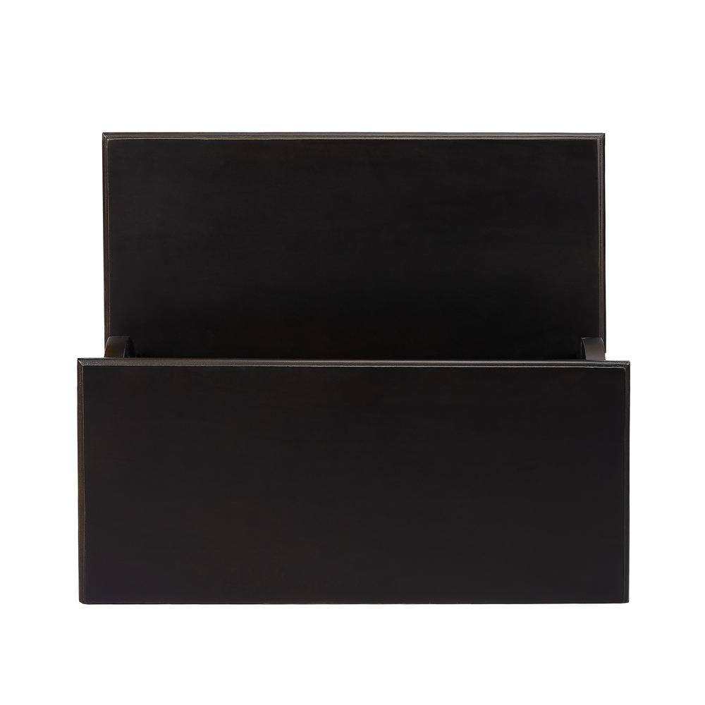 Melrose Brushed Sable Step Stool, Dark Brown