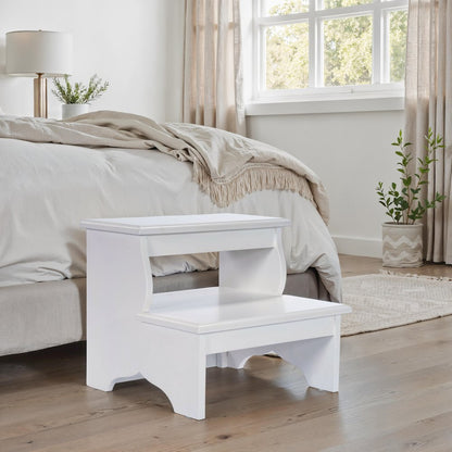 Melrose Step Stool, White
