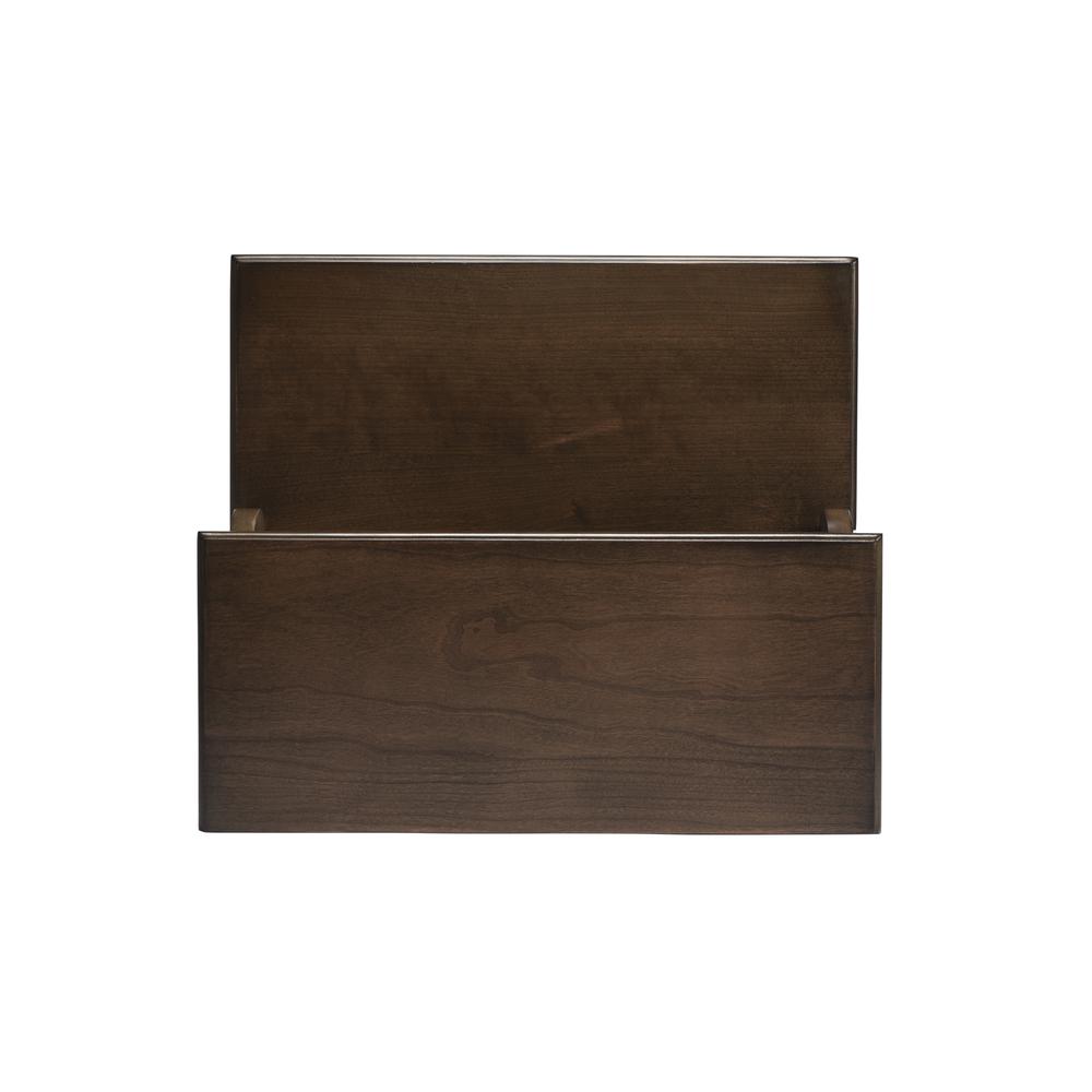 Melrose Praline Step Stool, Dark Brown