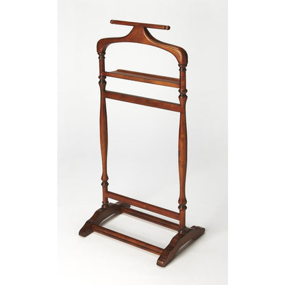 Judson Valet Stand, Medium Brown