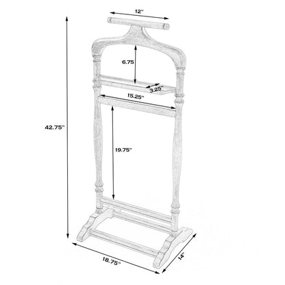 Judson Valet Stand, Black