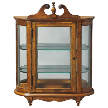 Melinda Wall Curio, Medium Brown