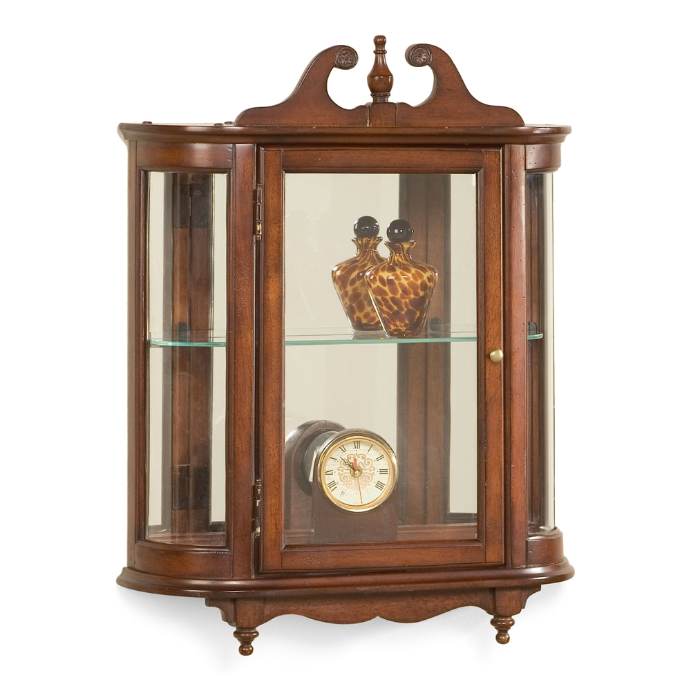 Melinda Plantation Cherry Wall Curio, Plantation Cherry