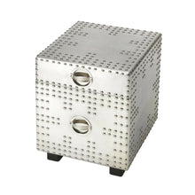 Industrial Chic Silver Metal File Cabinet For Office And Home Use