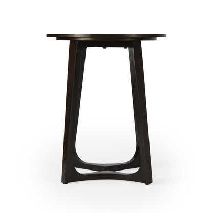 Devin Side Table, Dark Brown