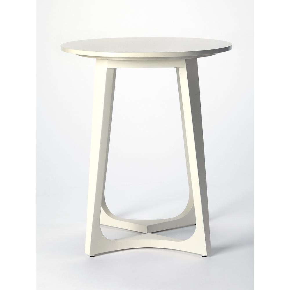 Devin Side Table, White