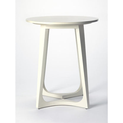Devin Side Table, White