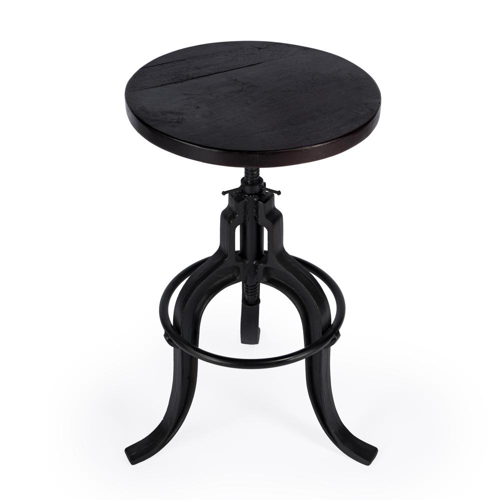 Gladney Iron Swivel 22" Bar Stool, Multi-Color