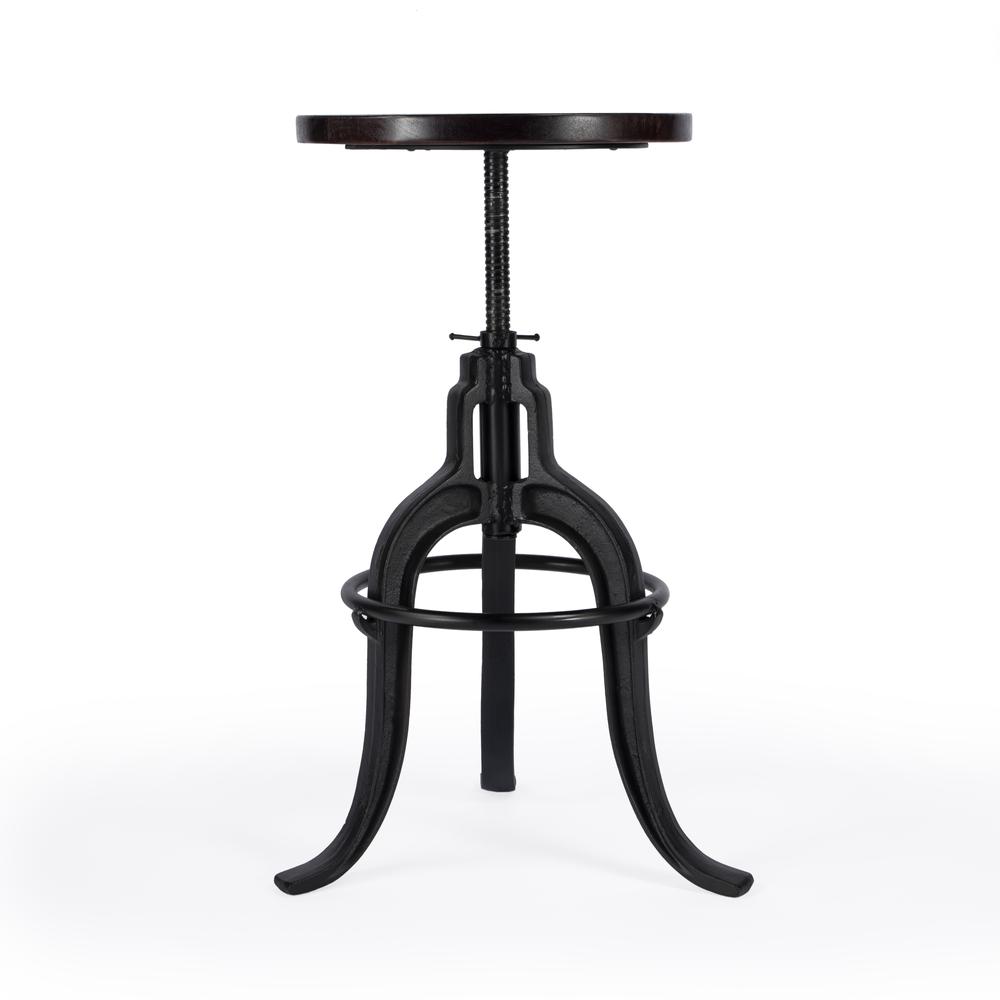 Gladney Iron Swivel 22" Bar Stool, Multi-Color