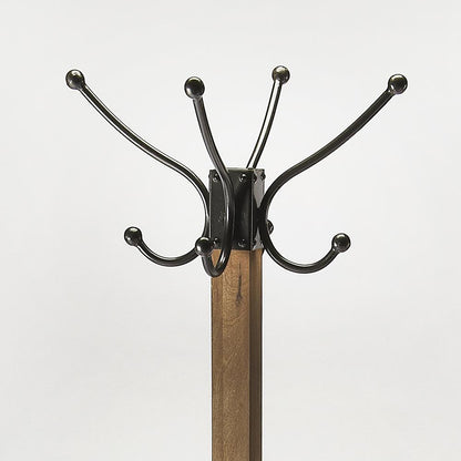 Logan Square Rustic Coat Rack/Tree, Medium Brown