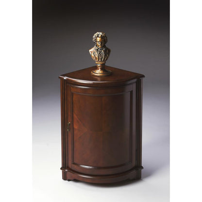 Durham Corner Cabinet, Dark Brown