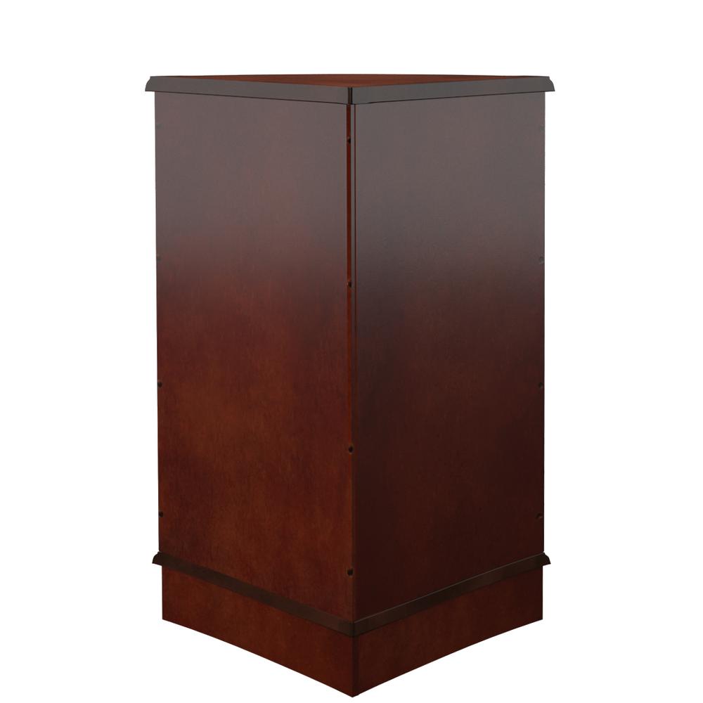 Durham Corner Cabinet, Dark Brown