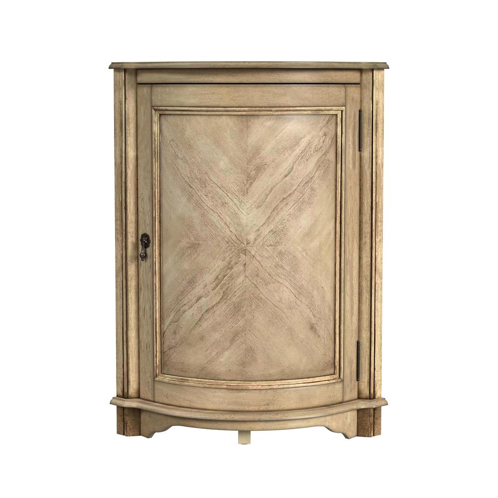 Durham Corner Cabinet, Beige