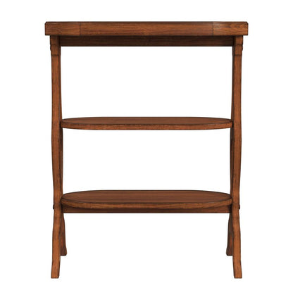 Hadley Side Table, Medium Brown