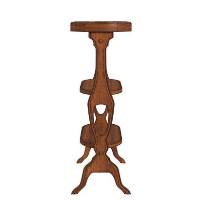 Hadley Side Table, Medium Brown