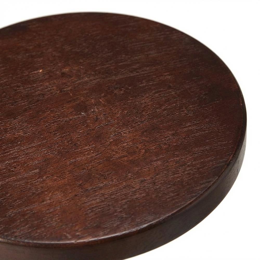 Industrial Bar Stool with Distressed Wood, Counter Stool for Kitchen Bar