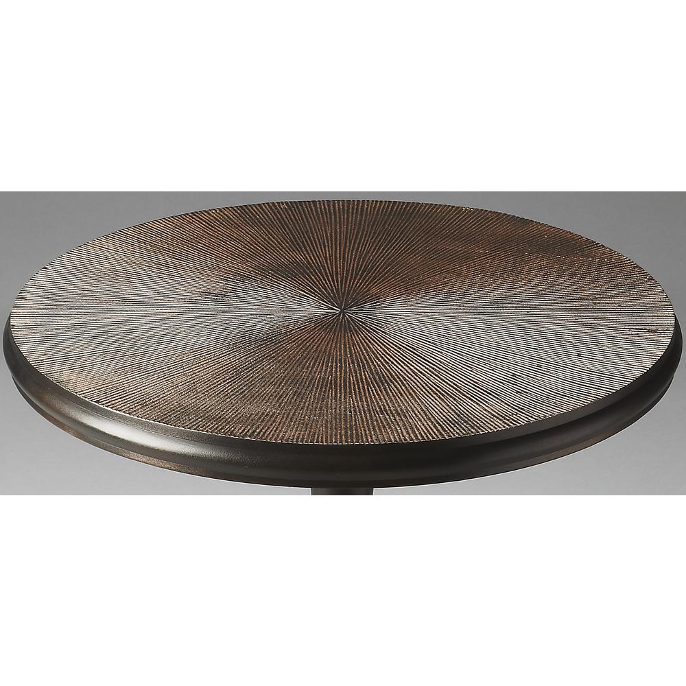 Beaumont Metal Side Table, Bronze