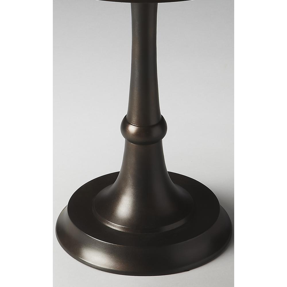 Beaumont Metal Side Table, Bronze