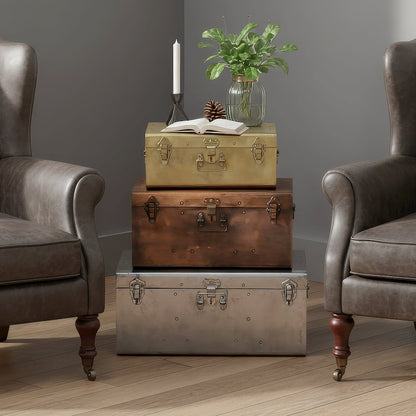 Spirit Iron Storage Trunk Set, Assorted