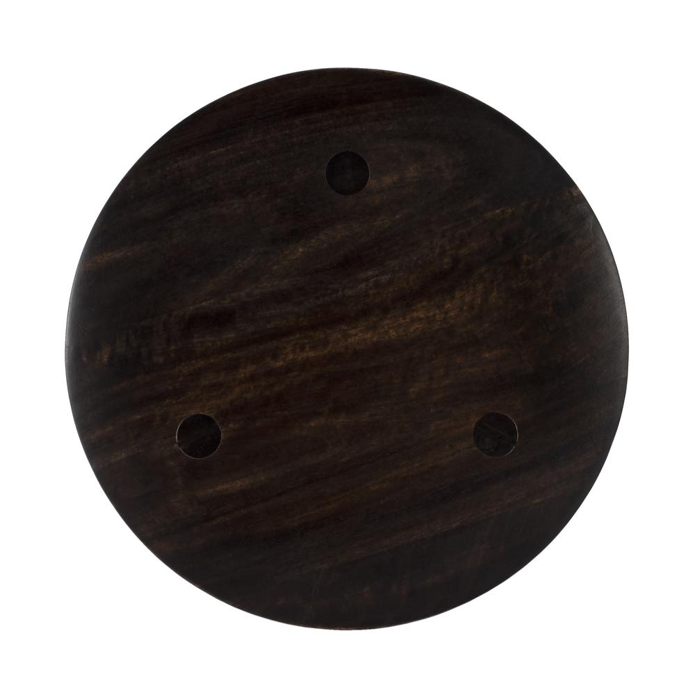 Fluornoy Wood Side Table, Dark Brown