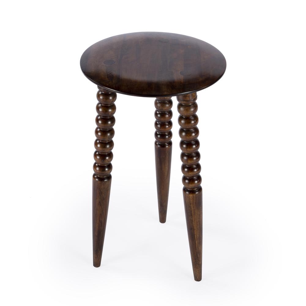 Fluornoy Wood Side Table, Medium Brown
