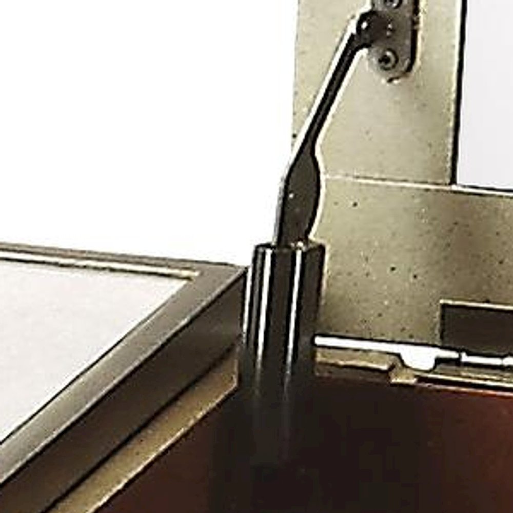 Starlight Canyon Home Vanity Table with Mirrored Top and Storage, Silver