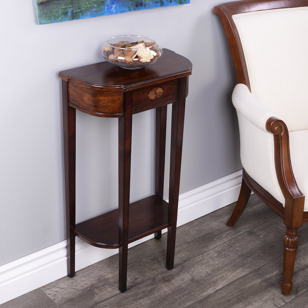 Wendell Console Table, Dark Brown