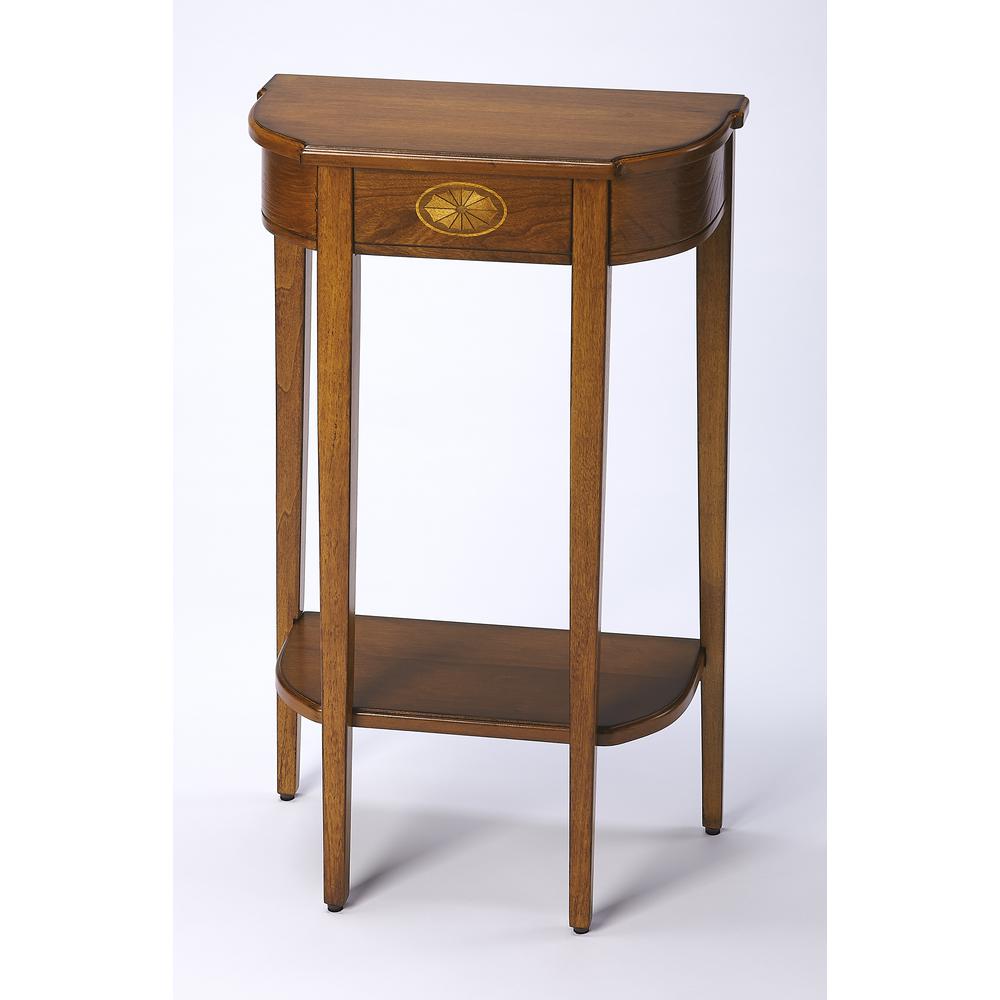 Wendell Console Table, Medium Brown