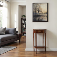 Medium Brown Small Console Table for Entryway or Living Room